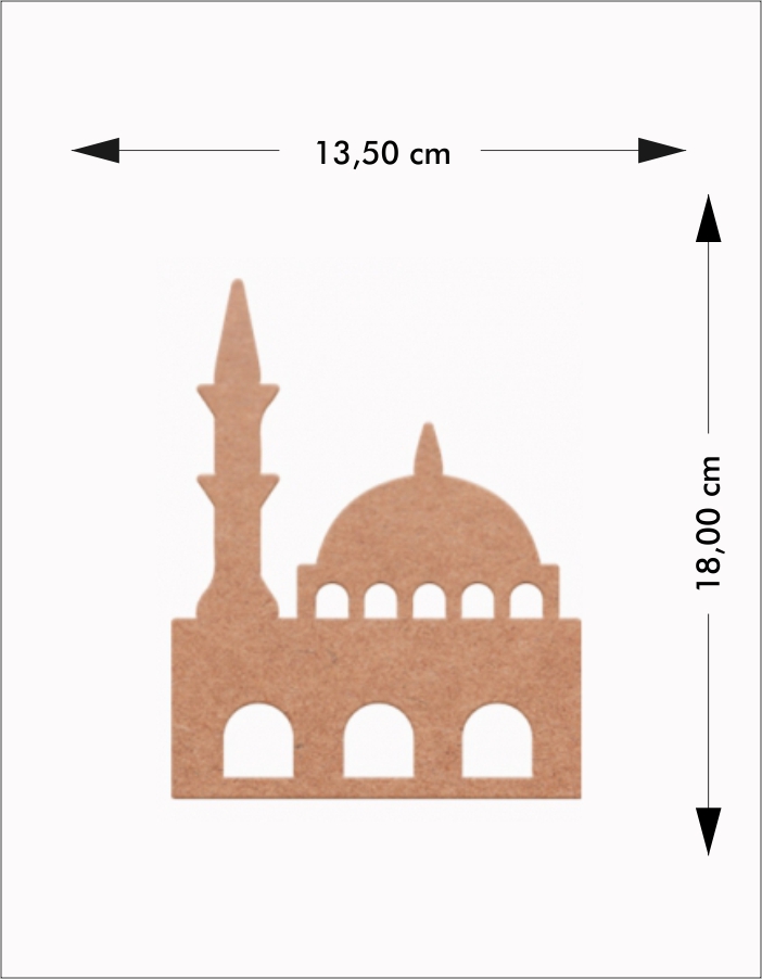 Ahşap Camii Obje
