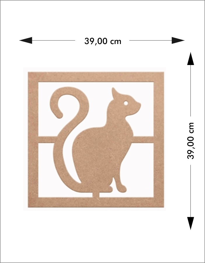 Ahşap%20Kedili%20Duvar%20Süsü
