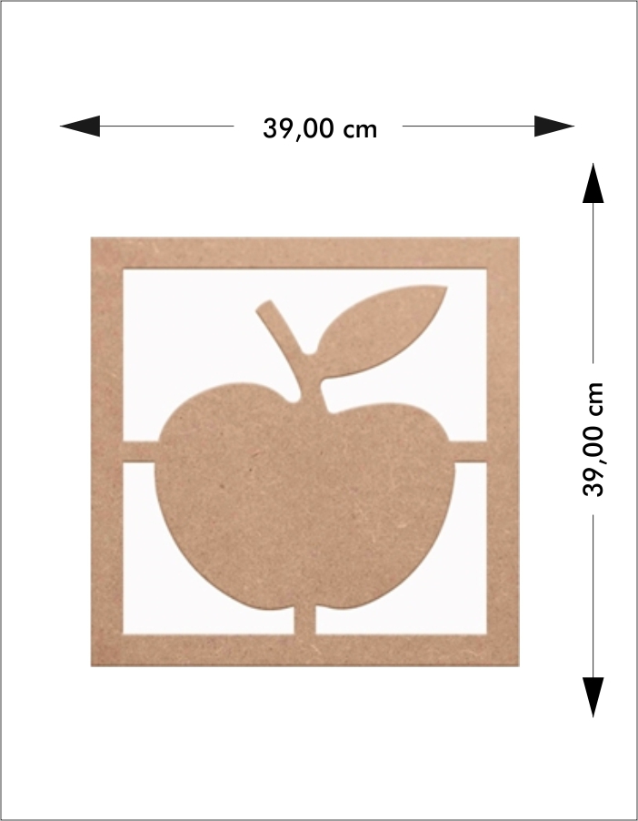 Ahşap%20Elma%20Duvar%20Süsü