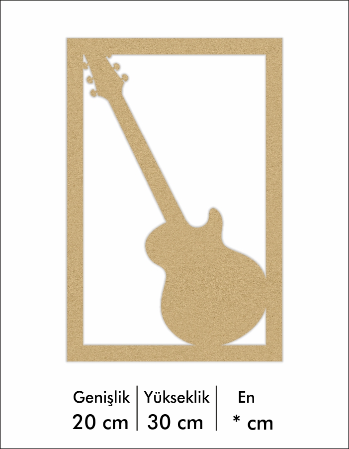 Ahşap%20Gitarlı%20Tablo