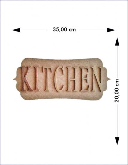 Ahşap Kitchen Pano