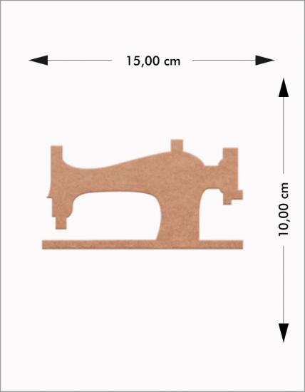 Ahşap Dikiş Makinesi Obje