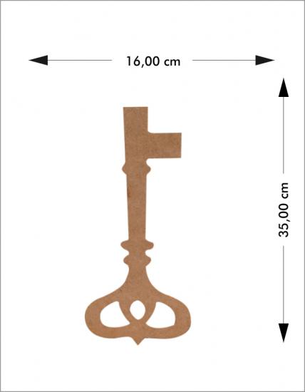 Ahşap Anahtarlık Duvar Süsü 