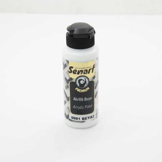 SENART PREMİUM AKRİLİK 0001-BEYAZ 120ML