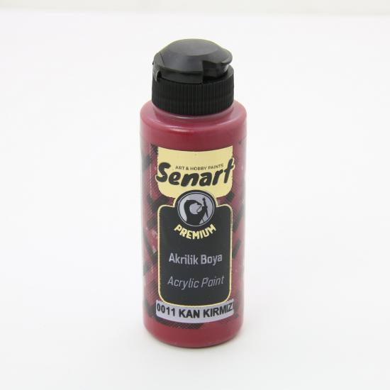 SENART PREMİUM AKRİLİK 0011-KAN KIRMIZI 120ML