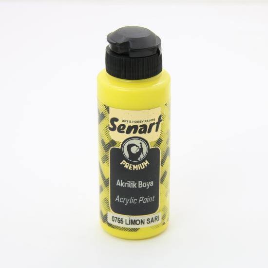 SENART PREMİUM AKRİLİK 0755-LİMON SARI 120ML