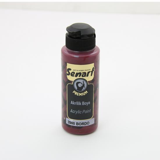 SENART PREMİUM AKRİLİK 2000-BORDO 120ML