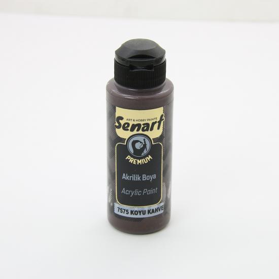 SENART PREMİUM AKRİLİK 7575-KOYU KAHVE 120ML